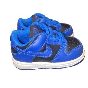 Nike dunk low toddlers hyper cobalt size 4c